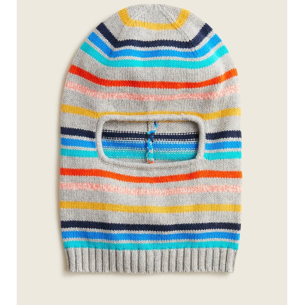 Crewcuts Kids Balaclava Rainbow Stripe Winter Hat Ski Snowboard Boys S M